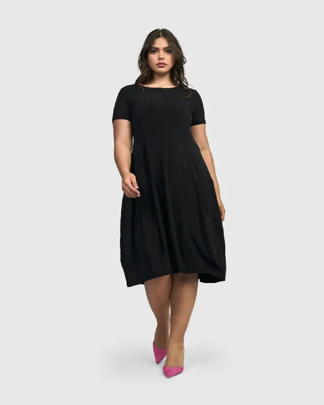 Essential Noir Dress, Black