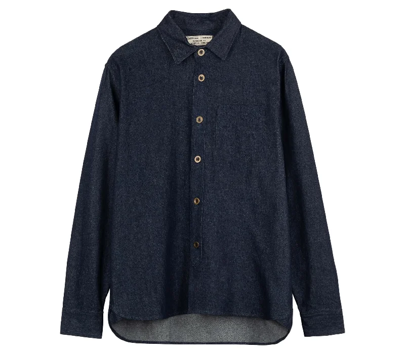 Denim Collar Shirt