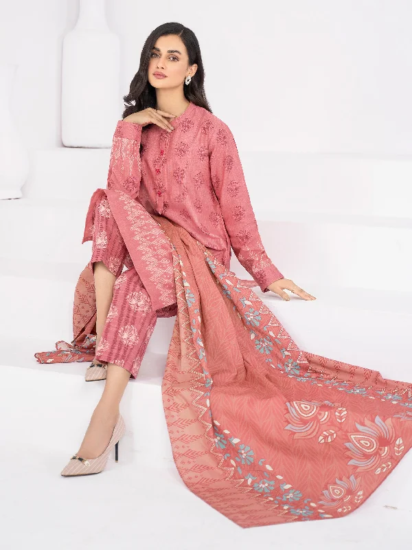 3 Piece Khaddar Suit-Printed (Unstitched)