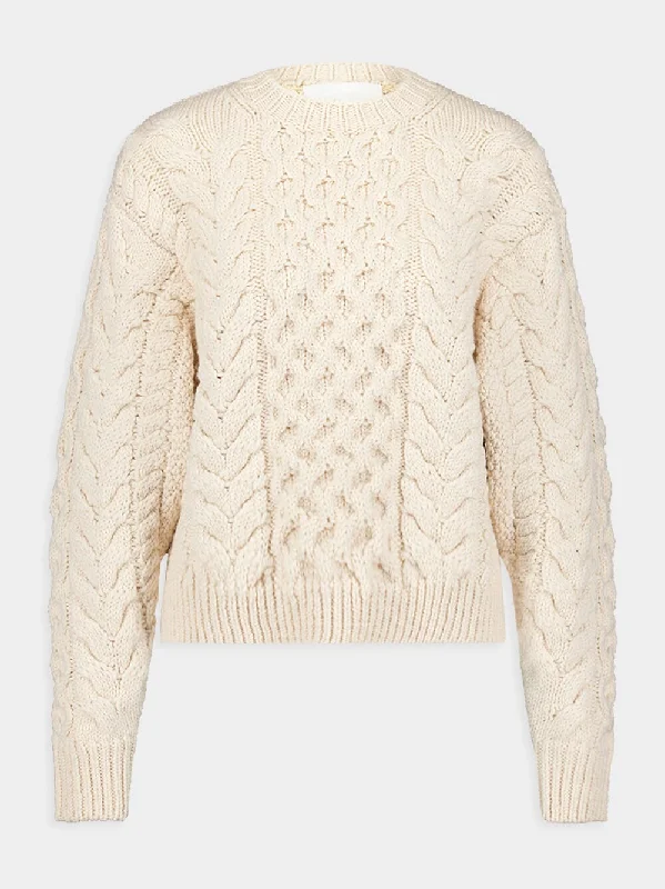 Jake Cable-Knit Wool Jumper