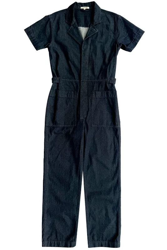 Ali Golden Boiler Suit in Denim