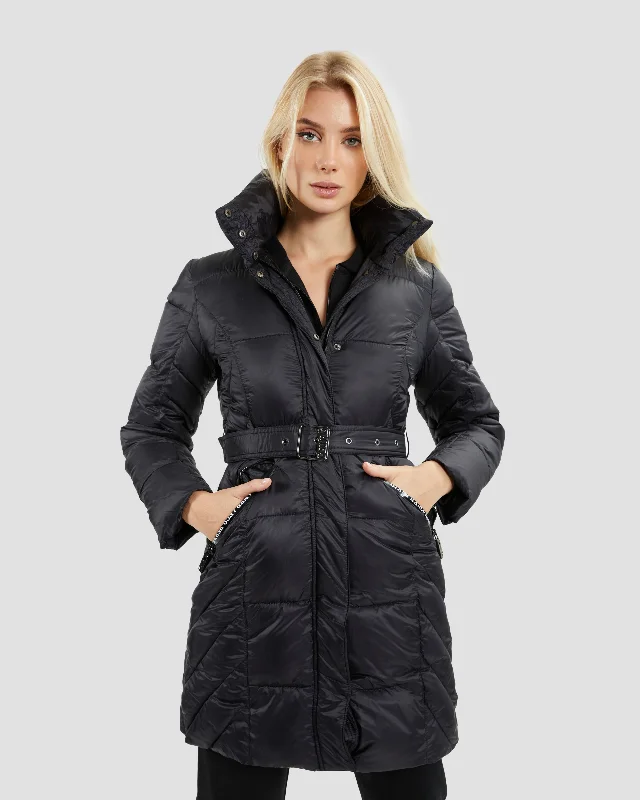 Belted Puffer Jacket