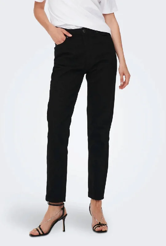 ONLY JOGGER MOM CROPPED JEANS