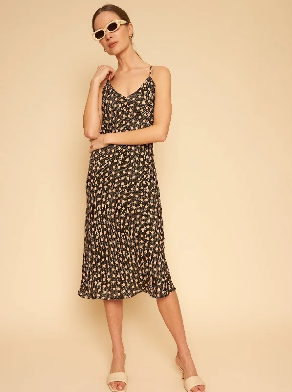 Freya Slip Dress - Polka Dot