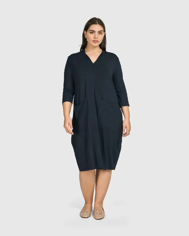 Essential Cargo Dress, Ocean