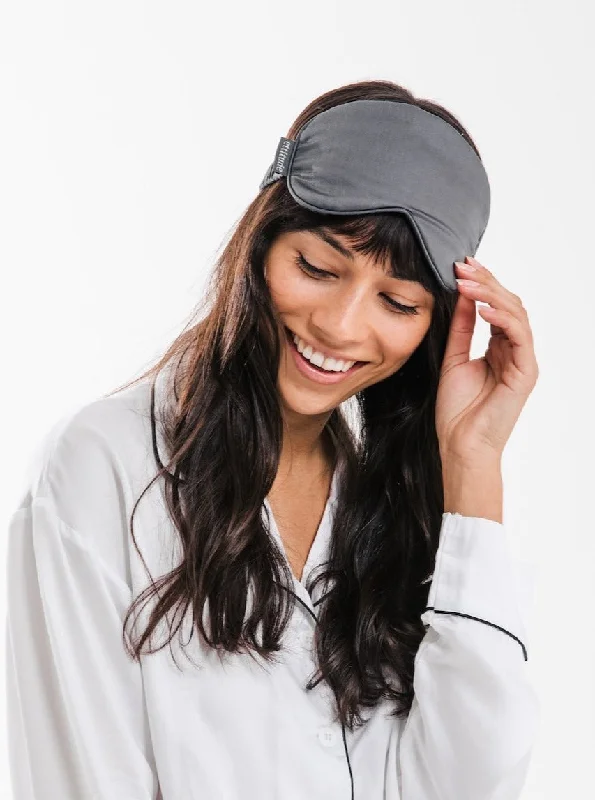 Sateen Eye Mask - Slate