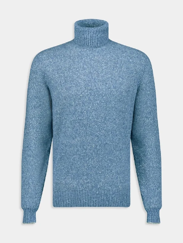 Roll-Neck Wool-Blend Jumper