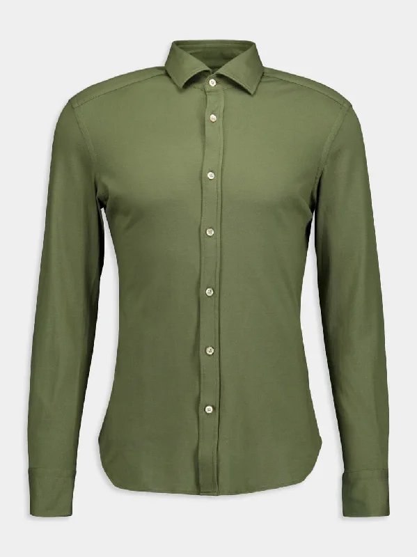 Classic Collar Cotton Shirt