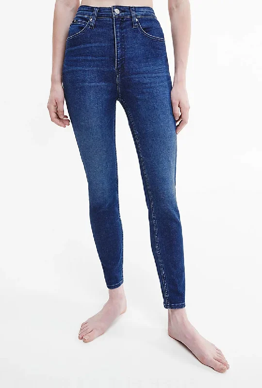 CALVIN KLEIN HIGH RISE SKINNY JEANS