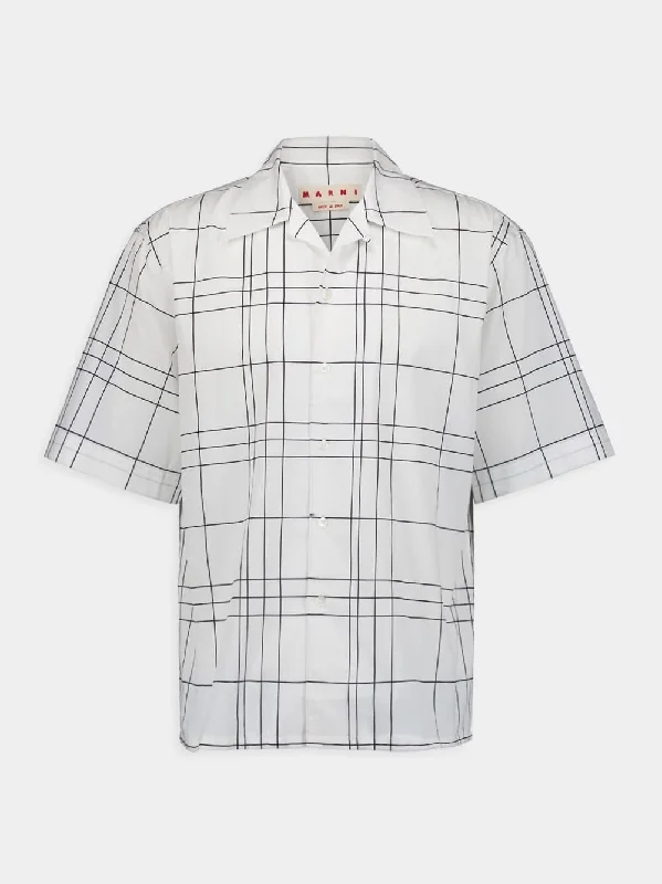 Cotton Poplin Bowling Shirt