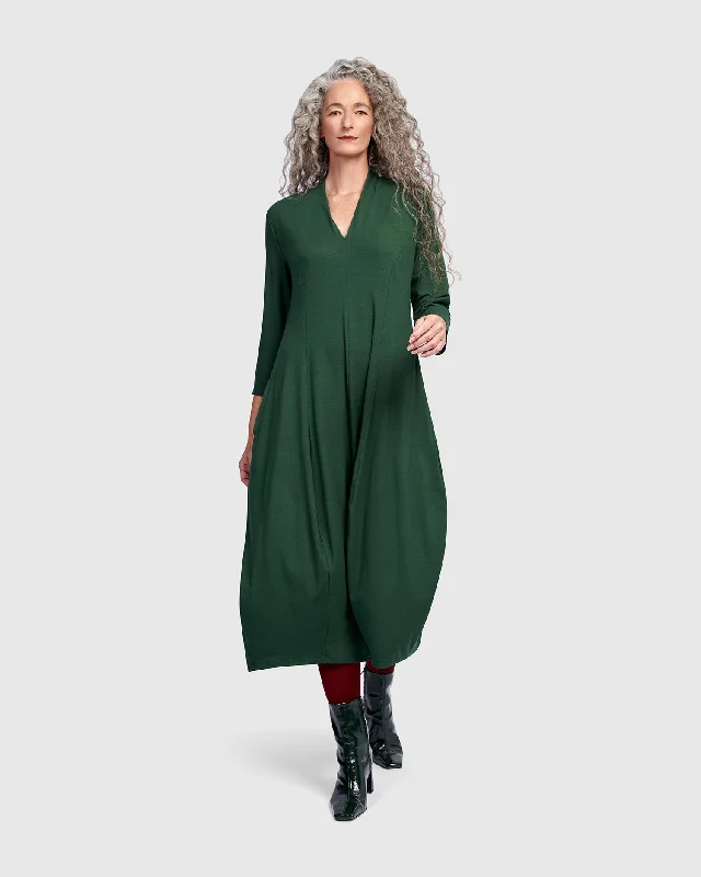 Essential Cocoon Dress, Jungle