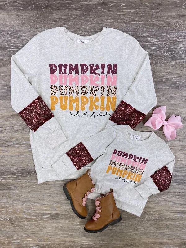 Mommy & Me - Pumpkin Season Pullover Top