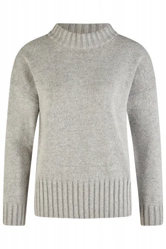 Barbara Lebek Womens Pullover - Stone