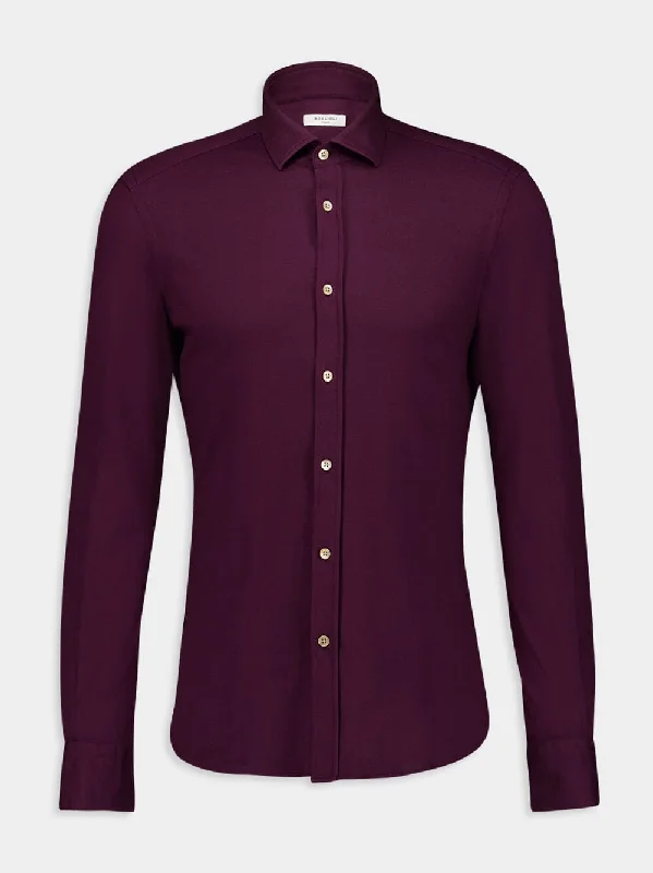 Classic Collar Cotton Shirt