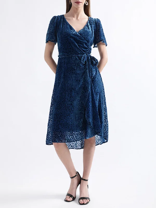 DKNY Women Blue Dress