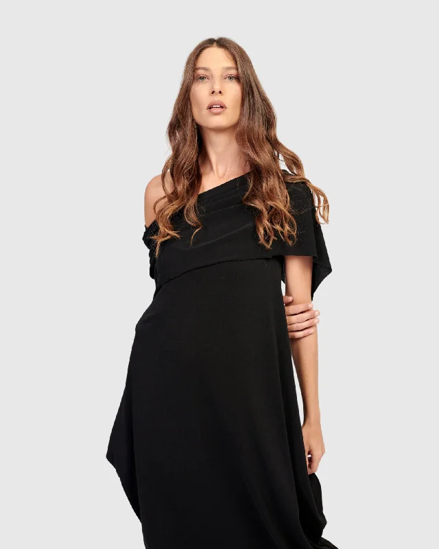 Savoir Maxi Dress, Black