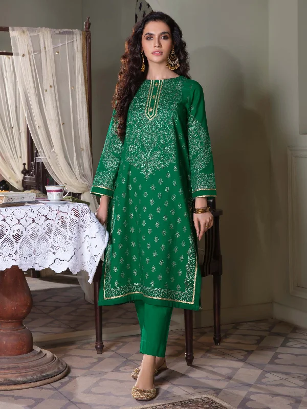 2 Piece Khaddar Suit-Pasted (Unstitched)