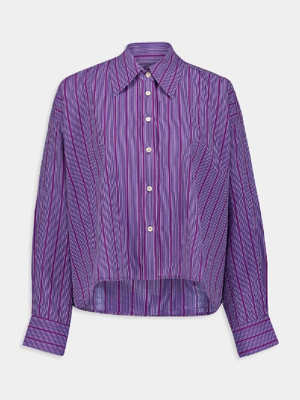 Alanis Stripe Oversize Shirt