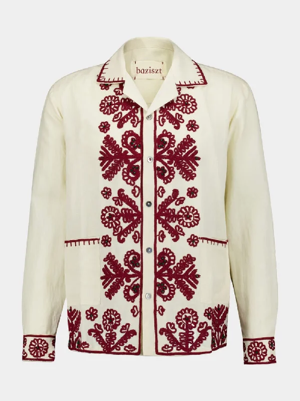 Fouger Embroidered Shirt