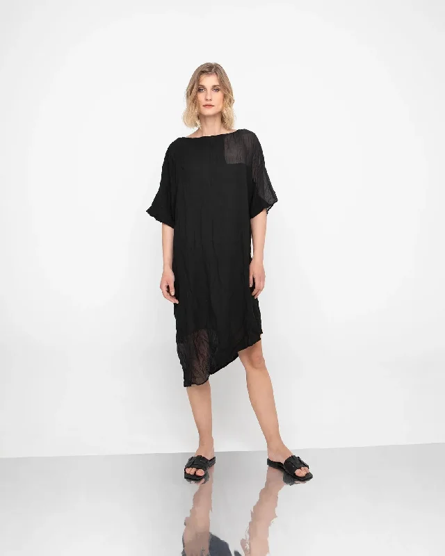 Ozai N Ku No Frills Dress, Black