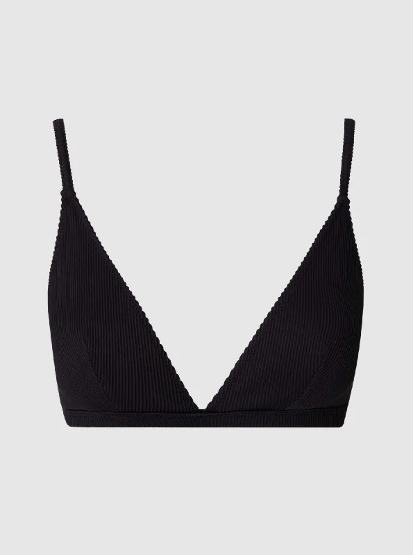 Triangle Bikini Top - Black