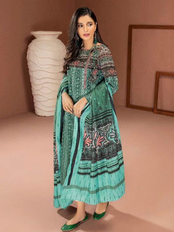 2 Piece Khaddar Suit-Printed (Unstitched)