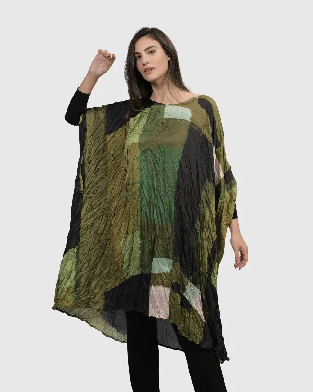 Al Fresco Muumuu Dress, Olive