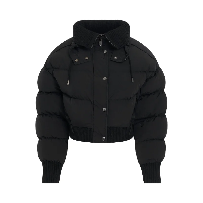 Caraco Down Jacket in Black