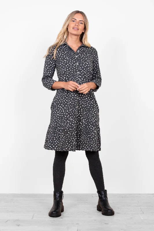 Spotty Shirt Dress