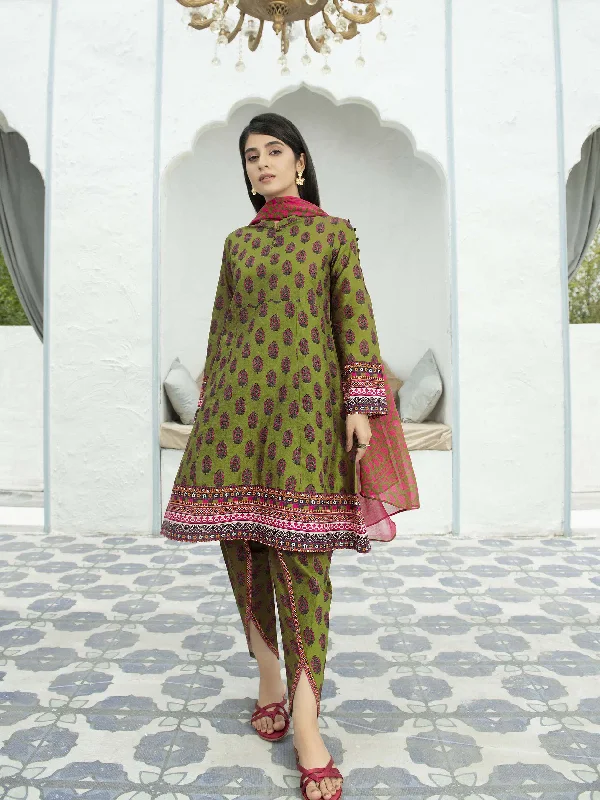 2 Piece Printed Lawn Suit