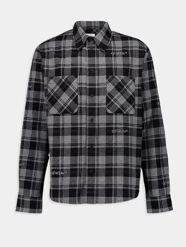 Checked Flannel Cotton Shirt