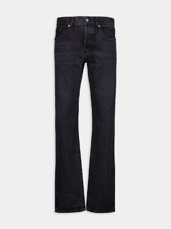 Slim-Fit Cotton Jeans