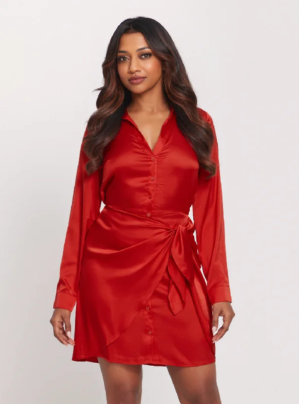 Bight Red Alya Dress