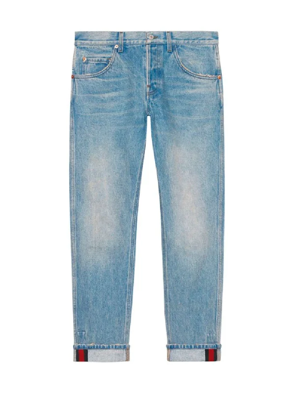 Tapered jeans