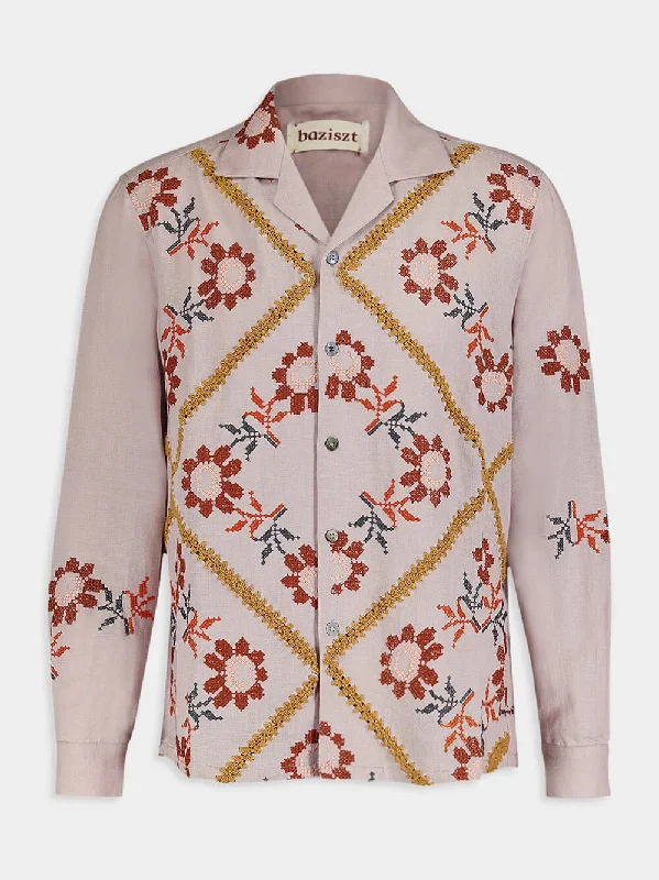 Floral Embroidered Blouse