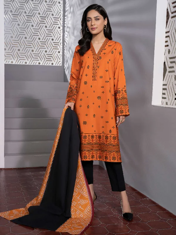 2 Piece Printed Winter Cotton Suit