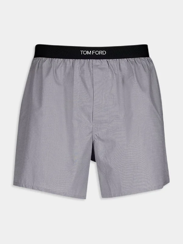 Logo-Waistband Boxers