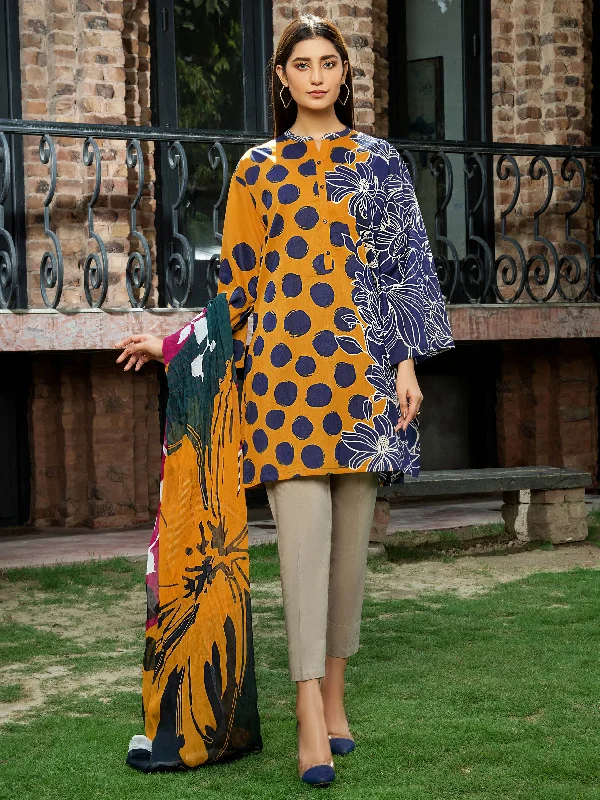 PRINTED LAWN 2 PIECE SUIT