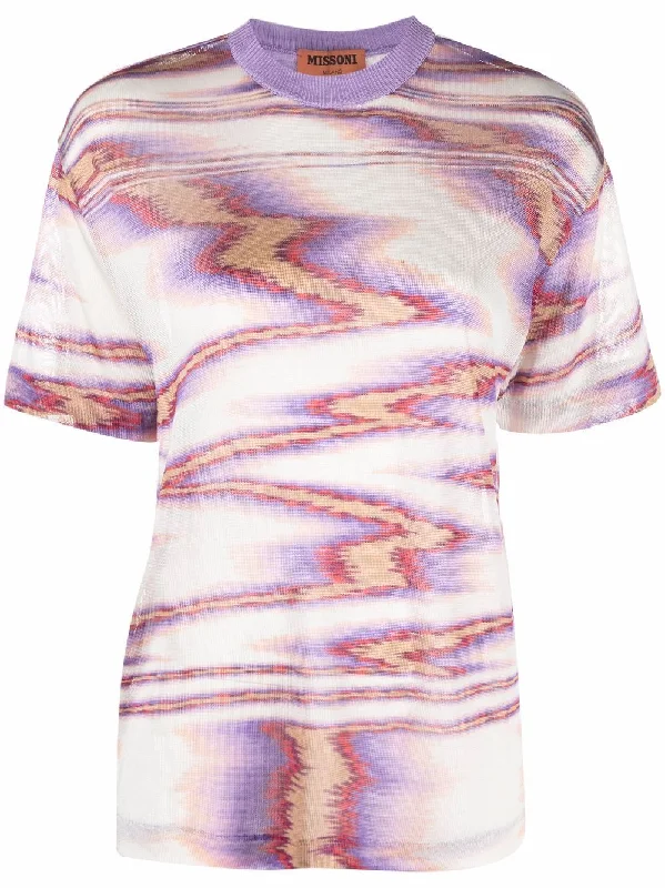 Tie-Dye knit t-shirt