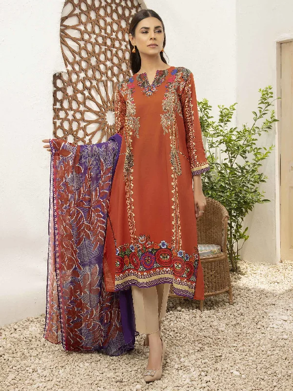 2 Piece Printed Lawn Suit