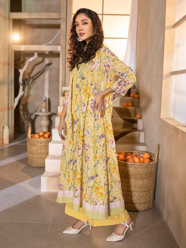 2 Piece Khaddar Suit-Printed (Unstitched)