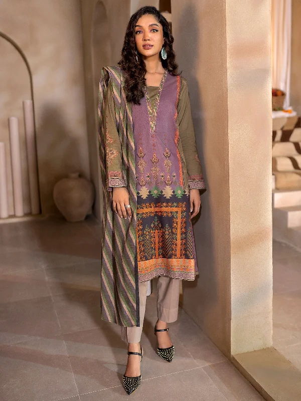 2 Piece Printed Cotton Suit