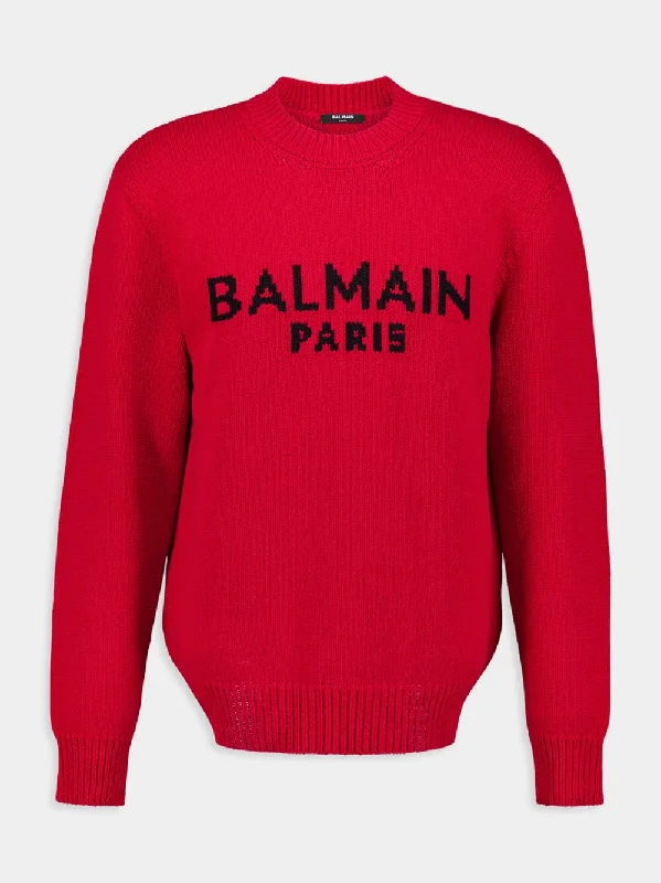 Logo Merino Wool Jumper