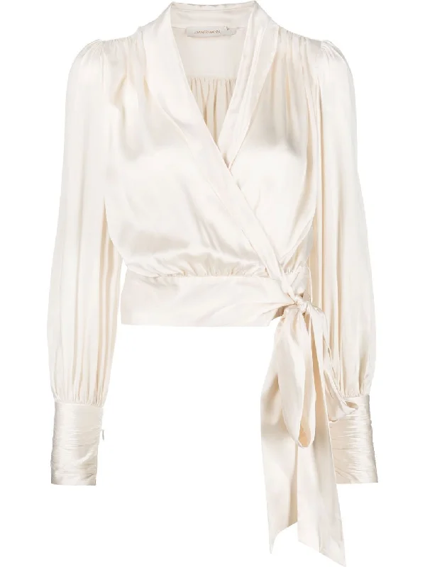 Silk wrap Blouse