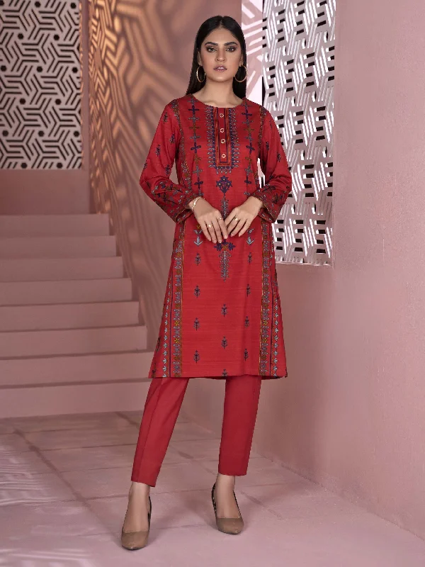 2 Piece Printed Cotton Suit