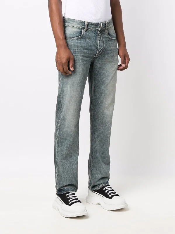 Vintage Straight-Leg Jeans