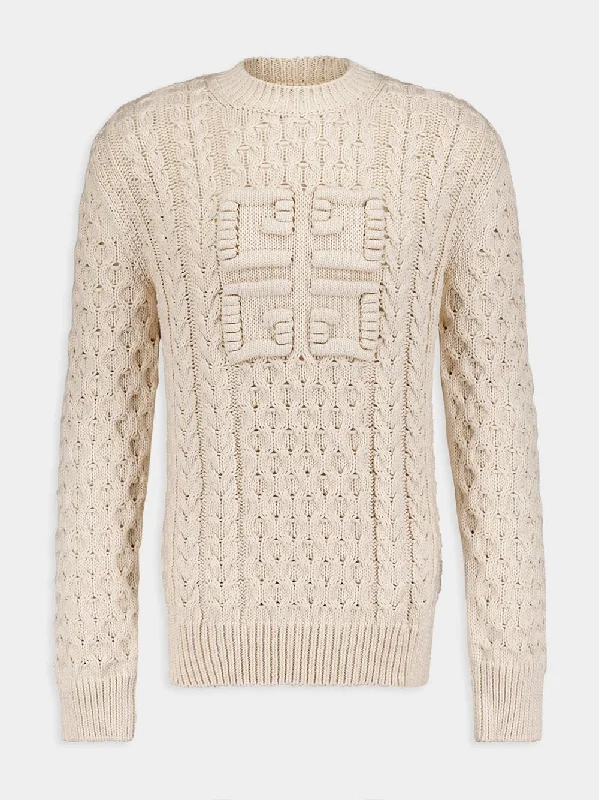 4G Logo Knitwear Jumper