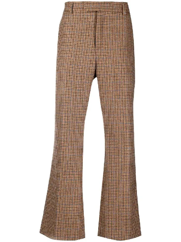 Wool Bootcut Suit Trousers