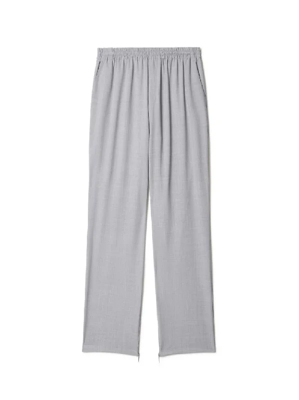 Wool Track Trousers