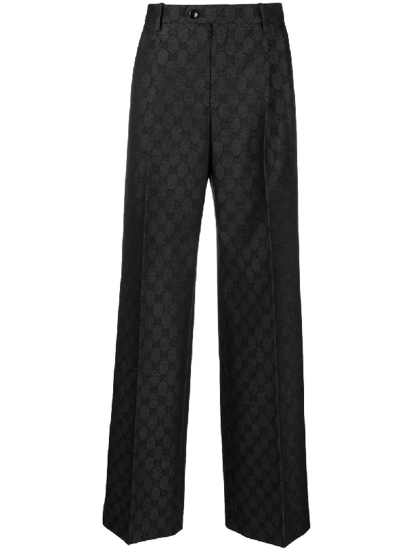 GG wool trousers